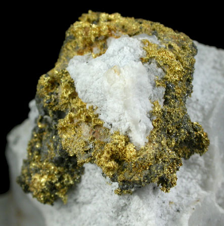 Gold in Quartz from El Dorado County, California