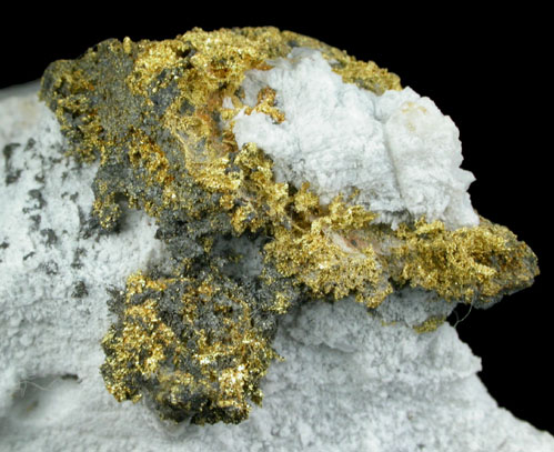 Gold in Quartz from El Dorado County, California