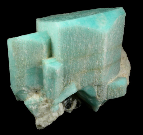 Microcline var. Amazonite from Lake George District, Park County, Colorado