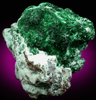 Malachite on Chrysocolla from Lubumbashi, Katanga Copperbelt, Haut-Katanga Province, Democratic Republic of the Congo