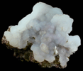 Quartz var. Chalcedony with Fluorapatite from Cerro de Mercado, Durango, Mexico