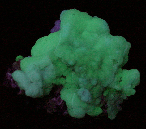 Quartz var. Chalcedony with Fluorapatite from Cerro de Mercado, Durango, Mexico