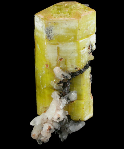 Sturmanite with Ettringite and Hematite from N'Chwaning Mine, Kalahari Manganese Field, Northern Cape Province, South Africa