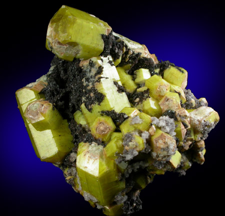 Sturmanite with Ettringite and Hematite from N'Chwaning Mine, Kalahari Manganese Field, Northern Cape Province, South Africa