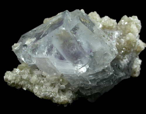 Fluorite with Muscovite from Yaogangxian Mine, Nanling Mountains, Hunan Province, China