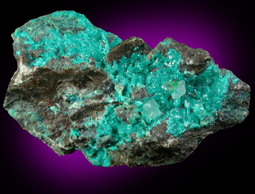 Dioptase from Harquahala Mine, La Paz County, Arizona