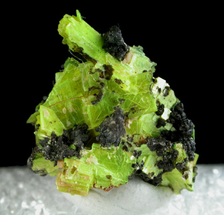 Uranocircite from Lavra Sao Pedro, Malacacheta District, Minas Gerais, Brazil