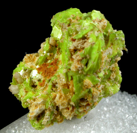 Uranocircite from Lavra Sao Pedro, Malacacheta District, Minas Gerais, Brazil