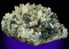 Tetrahedrite on Quartz with Sphalerite and Pyrite from (Castrovirreyna District), Huancavelica Department, Peru