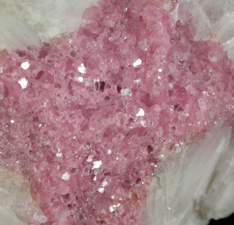 Muscovite var. Rose Muscovite from Harding Mine, 8 km east of Dixon, Taos County, New Mexico