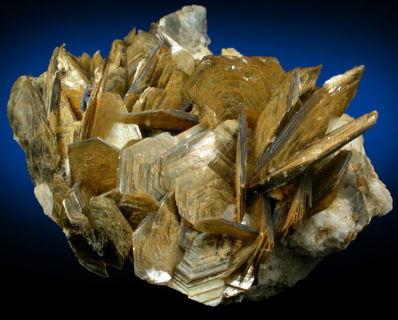 Muscovite on Albite from Big Quarry, Alstead District, Cheshire County, New Hampshire