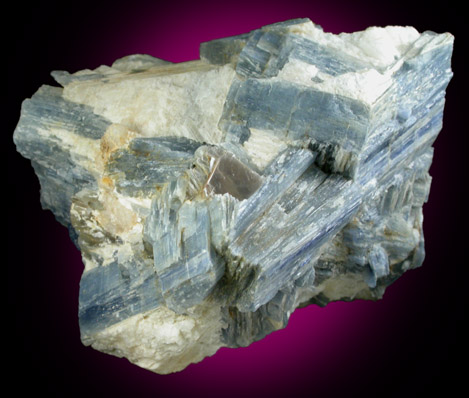 Kyanite in Albite-Quartz from near Celo, Yancey County, North Carolina