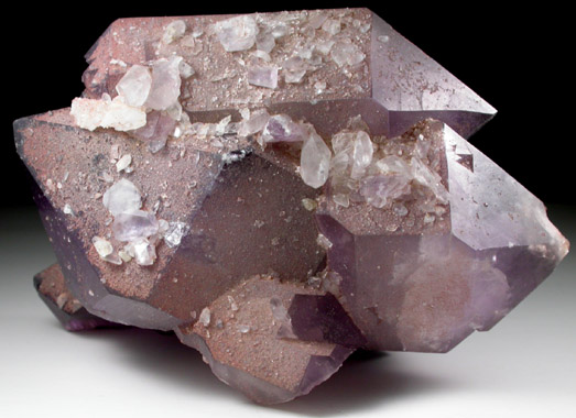 Quartz var. Amethyst Quartz from Saltman Prospect, Camp Encore, Sweden, Oxford County, Maine