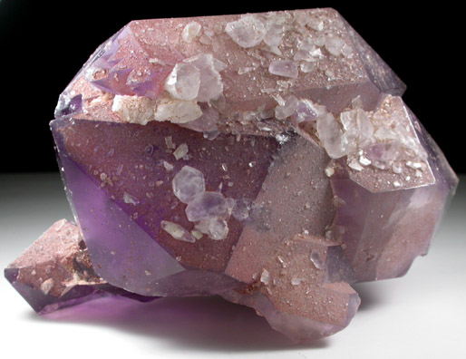 Quartz var. Amethyst Quartz from Saltman Prospect, Camp Encore, Sweden, Oxford County, Maine