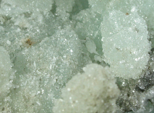 Prehnite pseudomorphs after Laumontite with Apophyllite from Poona District, Maharashtra, India