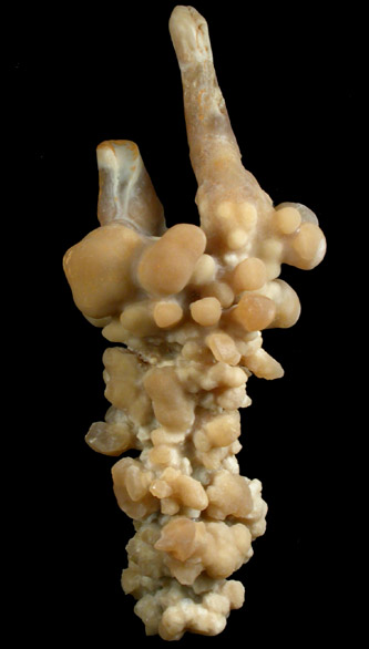 Aragonite-Calcite from Cave Mine, 8.9 km north of Minersville, Beaver County, Utah