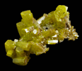 Pyromorphite from Bunker Hill Mine, Coeur d'Alene District, Shoshone County, Idaho