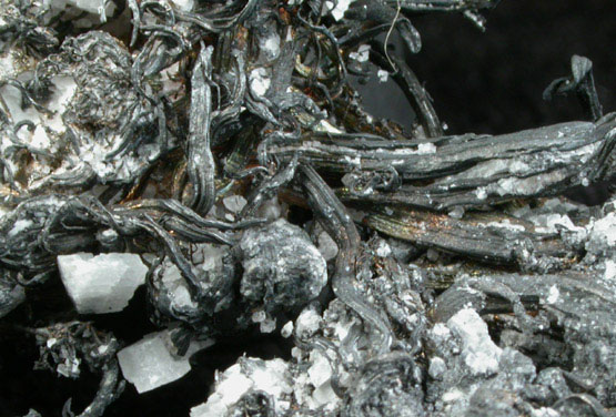 Silver with Calcite from Cobalt District, Ontario, Canada