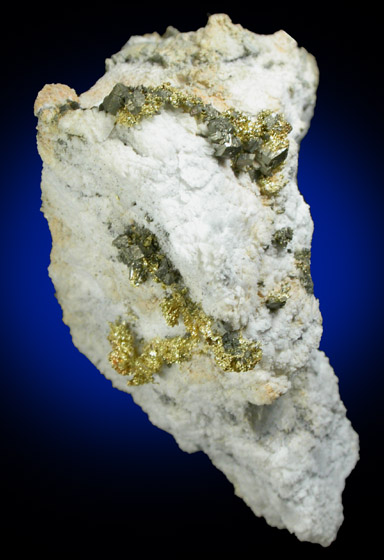 Gold in Quartz with Pyrite from Calaveras County, California