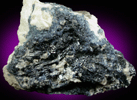Elbaite var. Indicolite Tourmaline from Dunton Quarry, Plumbago Mountain, Hall's Ridge, Newry, Oxford County, Maine