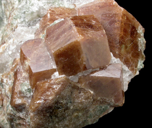 Grossular Garnet from Pitts-Tenney Quarry, Minot, Androscoggin County, Maine