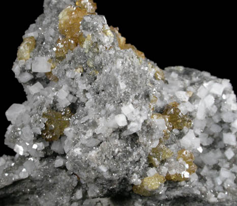 Sphalerite and Dolomite from LaFarge Quarry, Lockport, Niagara County, New York