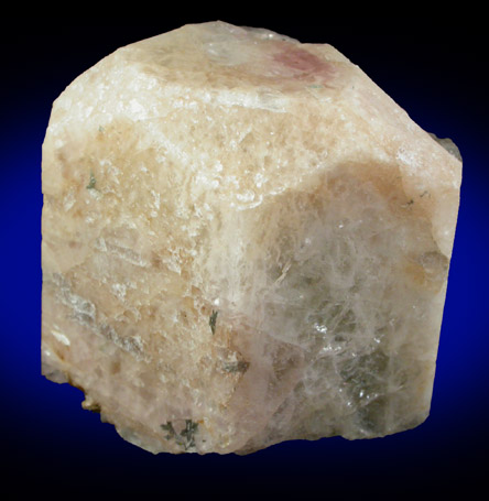 Beryl var. Morganite from Bennett Quarry, Buckfield, Oxford County, Maine