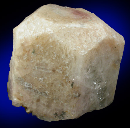 Beryl var. Morganite from Bennett Quarry, Buckfield, Oxford County, Maine