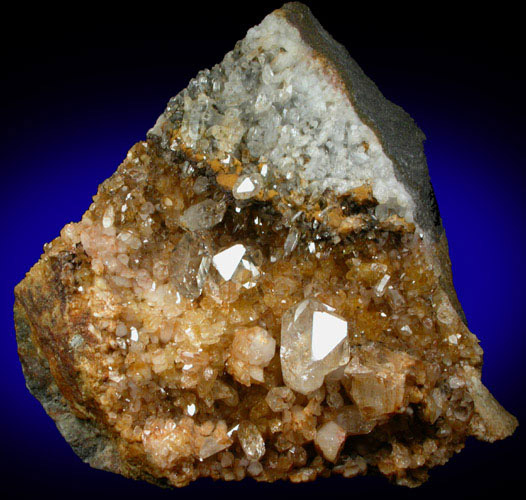 Quartz from Ellenville Zinc Co. Mine, Ellenville, Ulster County, New York