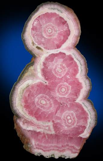 Rhodochrosite from Capillitas Mine, Catamarca, Argentina