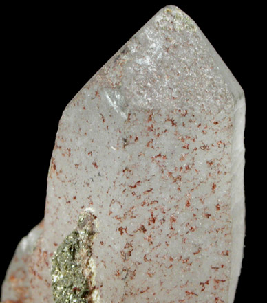 Quartz with Pyrite from Yamanoo, Ibaragi Prefecture, Japan