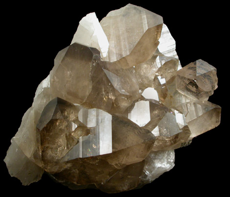 Quartz var. Smoky from Kanton Uri, Switzerland