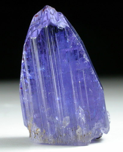 Zoisite var. Tanzanite from Merelani Hills, western slope of Lelatama Mountains, Arusha Region, Tanzania (Type Locality for Tanzanite)