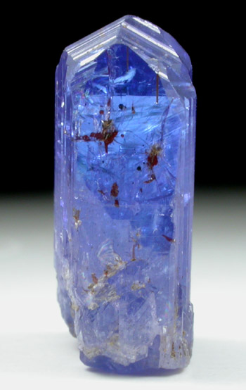 Zoisite var. Tanzanite from Merelani Hills, western slope of Lelatama Mountains, Arusha Region, Tanzania (Type Locality for Tanzanite)