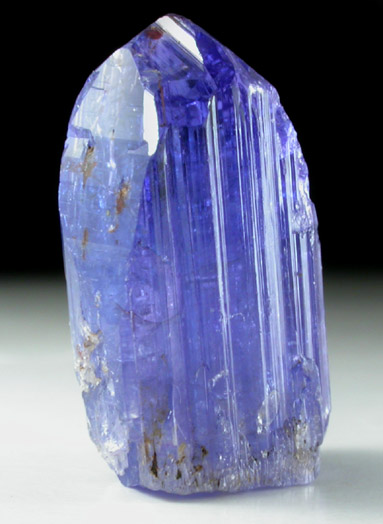 Zoisite var. Tanzanite from Merelani Hills, western slope of Lelatama Mountains, Arusha Region, Tanzania (Type Locality for Tanzanite)