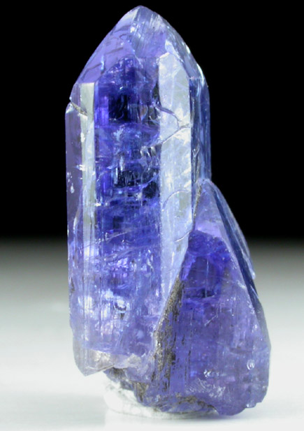 Zoisite var. Tanzanite from Merelani Hills, western slope of Lelatama Mountains, Arusha Region, Tanzania (Type Locality for Tanzanite)