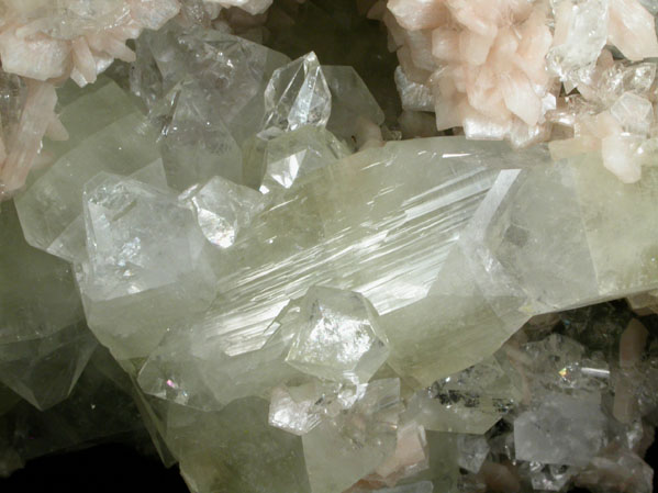 Apophyllite with Stilbite-Ca from Jalgaon, Maharashtra, India