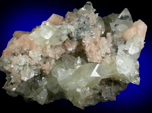 Apophyllite with Stilbite-Ca from Jalgaon, Maharashtra, India