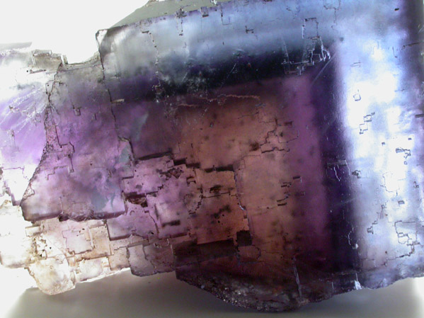 Fluorite from Denton Mine, Harris Creek District, Hardin County, Illinois