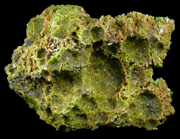 Pyromorphite from Daoping Mine, Yangshuo, Guangxi, China