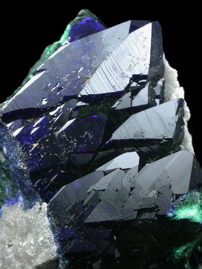 Azurite from Milpillas Mine, Cuitaca, Sonora, Mexico