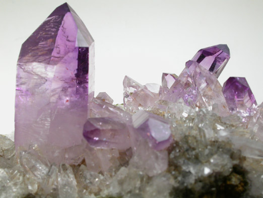 Quartz var. Amethyst from Piedra Parada, near Las Vigas, Tatatila, Veracruz, Mexico