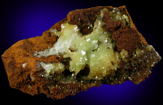 Adamite from Mina Ojuela, Mapimi, Durango, Mexico