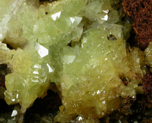 Adamite from Mina Ojuela, Mapimi, Durango, Mexico