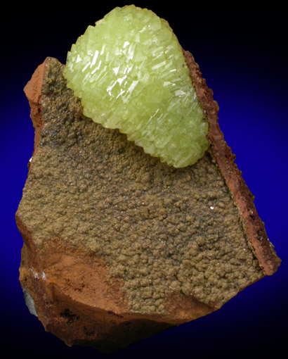 Adamite from Mina Ojuela, Mapimi, Durango, Mexico