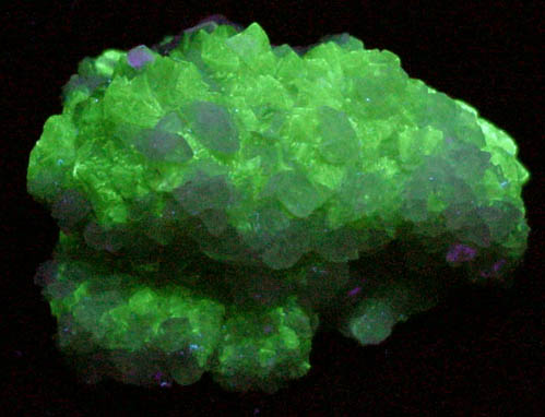 Adamite with Calcite from Mina Ojuela, Mapimi, Durango, Mexico