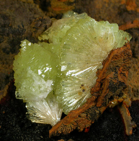 Adamite from Mina Ojuela, Mapimi, Durango, Mexico