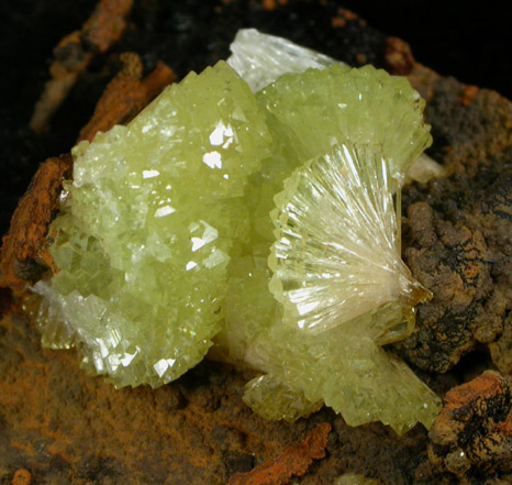 Adamite from Mina Ojuela, Mapimi, Durango, Mexico