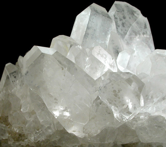 Quartz (Japan Law-twinned) from Mina Mundo Nuevo, Huamachuco, La Libertad, Peru