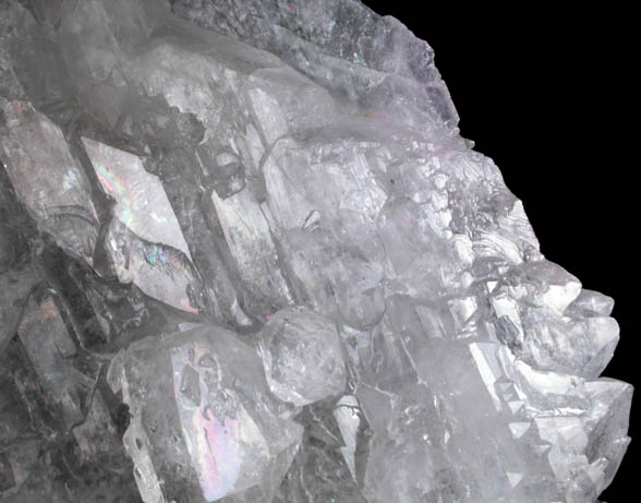 Quartz with Rose Quartz crystals from Mount Mica Quarry, Paris, Oxford County, Maine